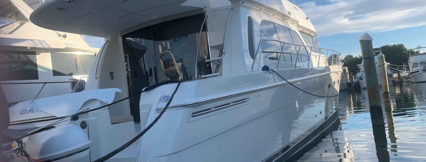 Boat compounding, sanding, waxing